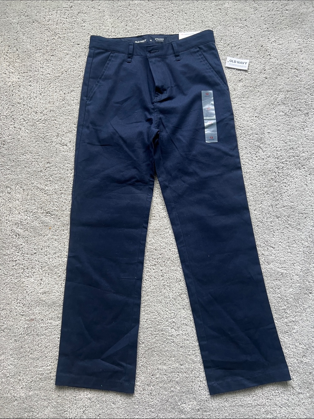 Old Navy Navy Straight-Leg Kids Chinos